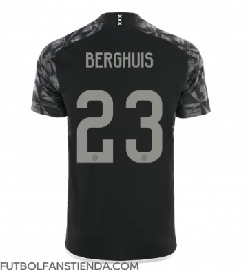 Ajax Steven Berghuis #23 Tercera Equipación 2023-24 Manga Corta